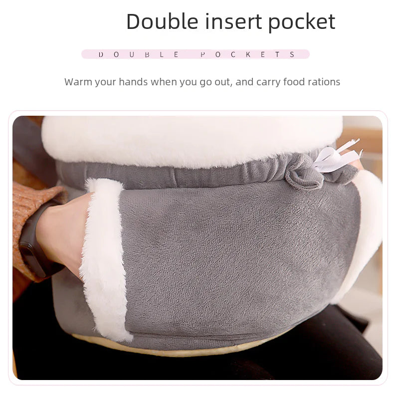 Schattige kattenrugzak en kattenmand voor binnen in één