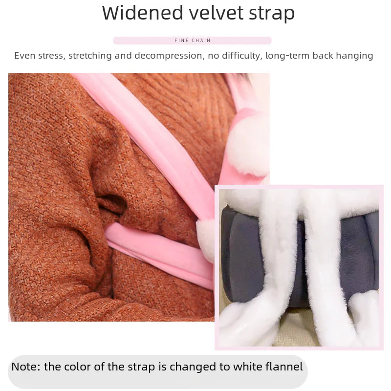 Schattige kattenrugzak en kattenmand voor binnen in één